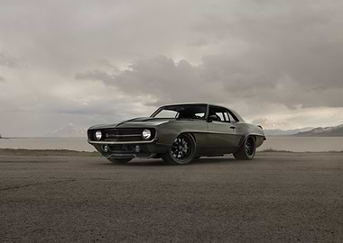 Olive Green 1969 Chevrolet Camaro