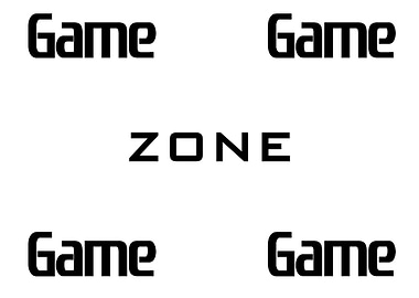 Game Zone Text Art