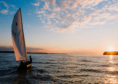 Sailboat at Sunset