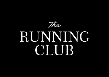 The Running Club Text Art