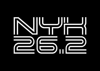 NYK 26.2 Marathon Graphic