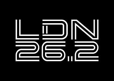 LDN 26.2 Marathon Graphic