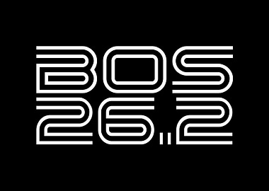 BOS 26.2 Marathon Graphic