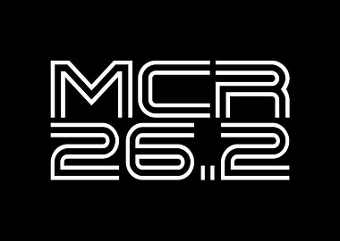 MCR 26.2 Marathon Minimalist Design