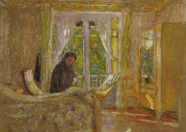 Woman by the Window, Impressionist Painting
