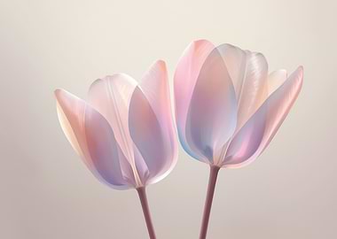 Pastel Tulips