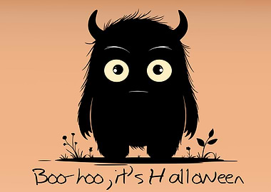 Boo-hoo, it's Halloween Monster