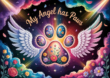 My Angel has Paws