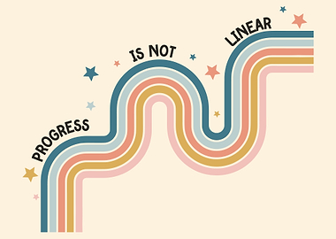 Progress is Not Linear Graphic
