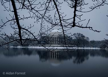Jefferson Memorial in Winter
