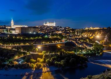 Toledo, Spain at Night
