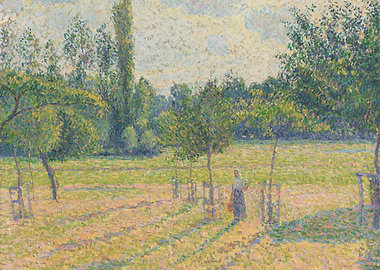 Landscape with Trees and Figure