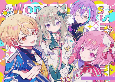 Wonderlands Showtime Anime Group Portrait