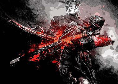 Warrior with Bow and Arrow