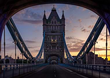 Tower Bridge at Sunset, London