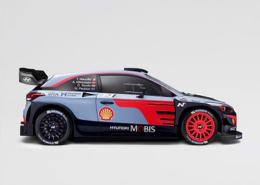 Hyundai i20 WRC Rally Car