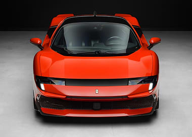 Red Ferrari 849 Testarossa