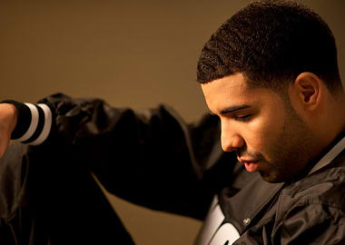 drake in black jacket
