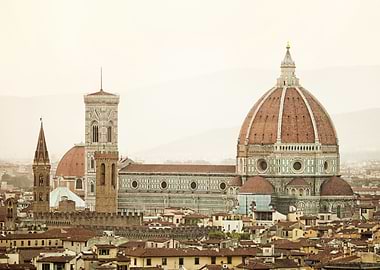 Florence cityscape with Duomo