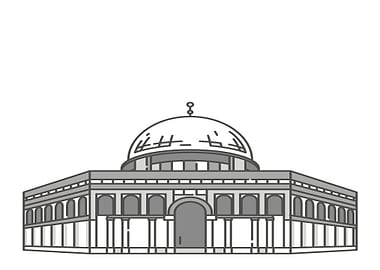 Dome of the Rock Illustration