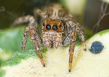 Close-up of a Jumping Spider