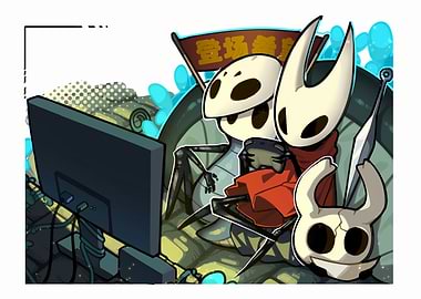 Hollow Knight Gaming Setup