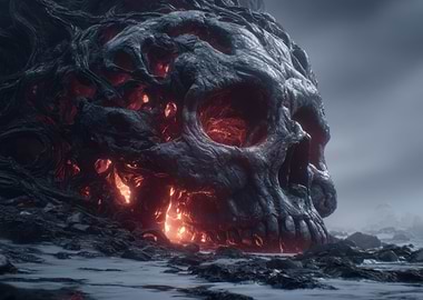 Infernal Skull Landscape