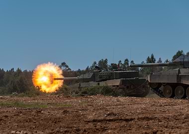 Steel Thunder: Leopard 2 in Action