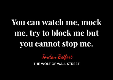 Jordan Belfort Quote