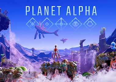 Planet Alpha Game Scene