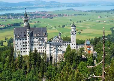 Neuschwanstein Castle in Bavaria Germany