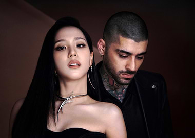 jisoo and zayn malik Portrai