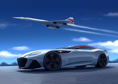 Concorde and Aston Martin Concept