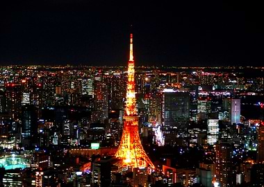 Tokyo Tower at Night