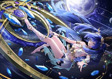 Girl with Celestial Ornament