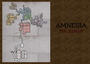 Amnesia: The Bunker Game Map