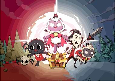 Cult of the Lamb and Don't Starve