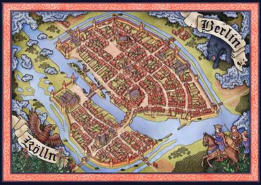 Medieval Map of Berlin
