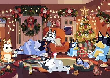 Bluey Christmas Celebration