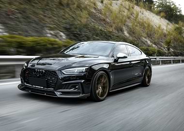 Audi RS5 on Road