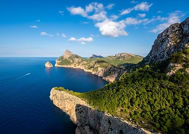 Panoramic View of Cap Formentor Mallorca