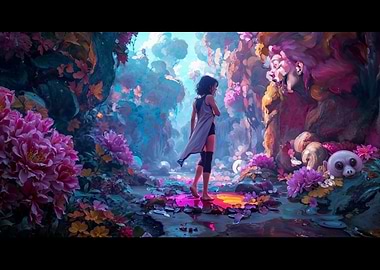 Fantasy Forest Woman