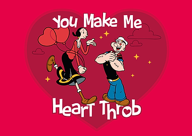 Popeye and Olive Oyl Valentine's Day