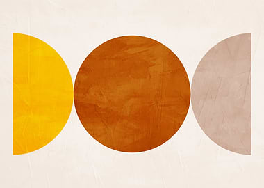 Abstract Geometric Art with Circles