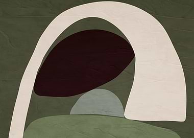 Abstract Shapes in Earth Tones