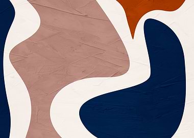 Abstract Shapes in Earth Tones