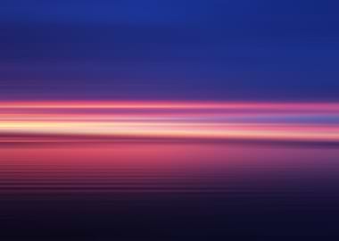 Abstract Sunset Horizon