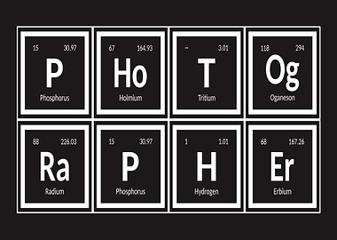 Periodic Table Elements: Photographer