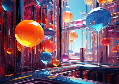 Abstract Colorful Spheres and Chrome Structure
