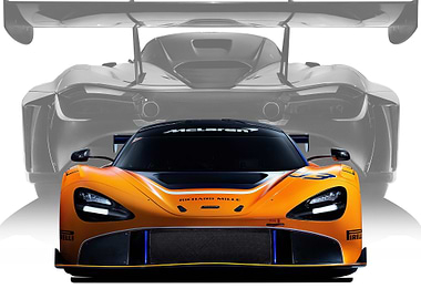 McLaren Race Car poster